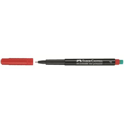 Faber Castell Marker Multimark permanent - F rood