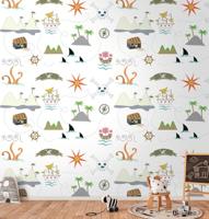 Livingwalls The Wall II - Bont - Piraten - 391921 - thumbnail