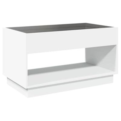 Salontafel met Infinity LED 90x50x50 cm wit Salontafel met Infinity LED 90x50x50 cm wit