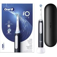 Oral-B Braun Oral-B iO Series 3 Matt Black Elek 8006540731536 Elektrische tandenborstel Zwart, Wit - thumbnail