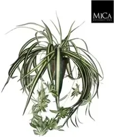 Mica Decorations kunstplant chlorophytum 45cm groen - thumbnail