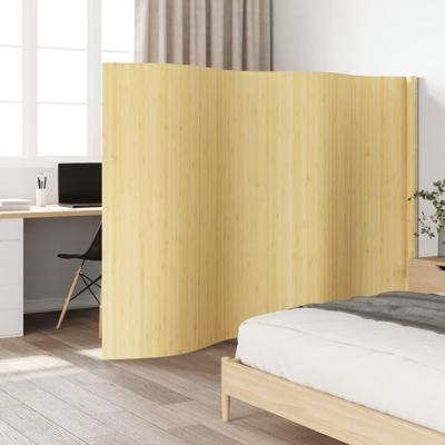Kamerscherm165x400 cmbamboe lichtnaturel