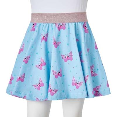 Kinderrokje vlinderprint 128 blauw