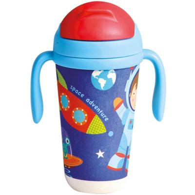 Bino drinkbeker Astronaut jongens 250 ml bamboe Bino drinkbeker Astronaut jongens 250 ml bamboe
