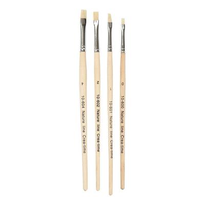 Creativ Company Nature line kwasten 00/1/2/4, 4st.