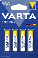 Batterij varta energy 4x aaa | 10 stuks - thumbnail