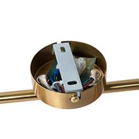 QAZQA Art Deco spot goud met groen glas 4-lichts - Vidro - thumbnail