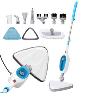 Bestron DWJ5280 stoomreiniger met accessoireset en kinderslot, capaciteit: 1 ,5 l, actieradius: 10 m, 4 bar, 1500 watt, geel