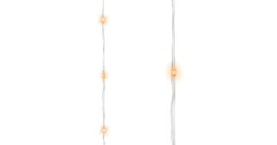 Micro LED lights buiten 900 cm 180 lampjes zilver/klassiek warm Lumineo - Lumineo