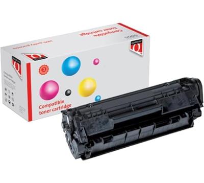 Tonercartridge Quantore alternatief tbv HP Q2612A 12X zwart