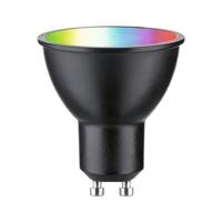 29148 Paulmann Home LED-lamp GU10 Energielabel: F (A - G) 4.8 W RGBW Zwart (mat) - thumbnail