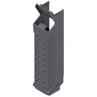 Weidmüller CH20M22 S PSCSC GGY 2019 DIN-rail-behuizing zijkant Gesloten, Met ventilatiesleuven, Voor DIN-rail montage 22.5 x 22.83 Kunststof Grijs 10 stuk(s) - thumbnail