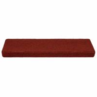 VidaXL Trapmatten 10 st 65x21x4 cm naaldvilt bordeauxrood - thumbnail