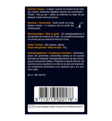 Lucovitaal Vitamine D3 25mcg Capsules