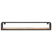 VidaXL Wandschappen 2 st 120 cm massief acaciahout - thumbnail