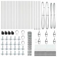 Weidehekwerk Zilver 50 x 1 m Gegalvaniseerd staal - thumbnail