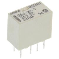 Omron G6JU-2P-Y-DC12 Printrelais 12 V/DC 1 A 2x wisselcontact 1 stuk(s) Bag - thumbnail