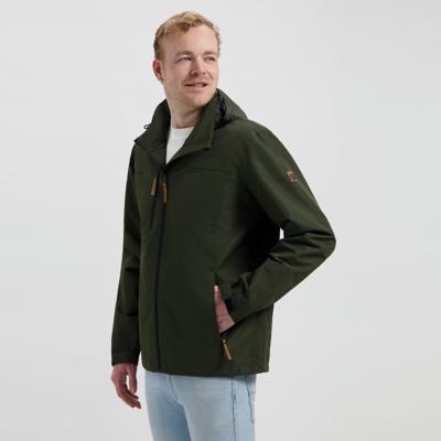 Travelin&apos; Men - Waterproof jacket - Groen - Maat XL