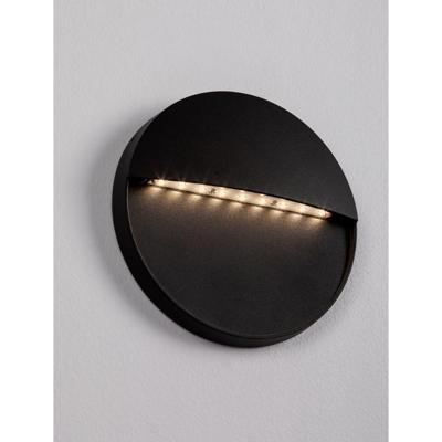 Lyora Ronde wandlampRodix zwart - 9136437