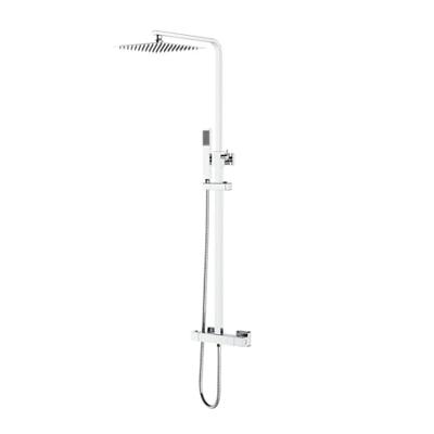 Opbouw Regendouche Set Boss & Wessing Quadro Thermostatisch Hoofddouche 22 cm Vierkant Chroom Boss & Wessing Opbouw Regendouche Set Boss & Wessing Quadro Thermostatisch Hoofddouche 22 cm Vierkant Chroom Boss & Wessing