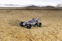 Carson Modellsport Glow Rider Blauw 1:12 RC auto Elektro Buggy 100% RTR 2,4 GHz Incl. accu, oplader en batterijen voor de zender - thumbnail