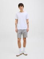 Jack - Jones Jpstace Summer Linen Blend Short Srt Sn Korte Broeken Agave Green Melange - thumbnail