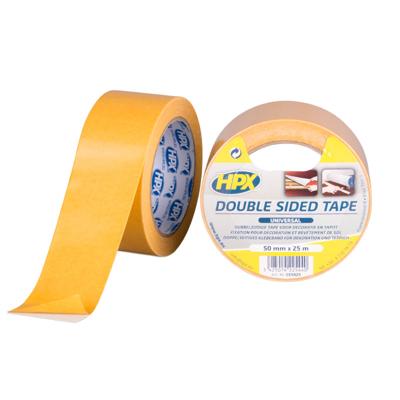 HPX Dubbelzijdige universele tape | Wit | 48mm x 25m - CE5025 | 36 stuks CE5025 HPX Dubbelzijdige universele tape | Wit | 48mm x 25m - CE5025 | 36 stuks CE5025