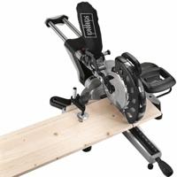 Scheppach Universele afkortzaag kap- trekzaag 10" HM100LXU zwart - thumbnail