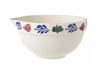 Boerenbont Beslagkom met schenktuit 2 Liter - thumbnail