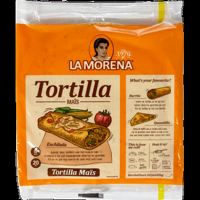 La Morena Tortilla Mais 320g bij Jumbo - thumbnail