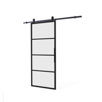 Schuifd.Cubo m/mat glas 980x2350 Basic Top - thumbnail