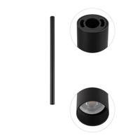 Lyora Lange opbouwspotFourty M 75cm - zwart - 10821 - thumbnail