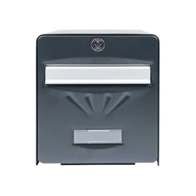 Brievenbus Burg-Wachter Grijs Antraciet Roestvrij staal Kristal Gegalvaniseerd staal 28 x 36,5 x 31 cm