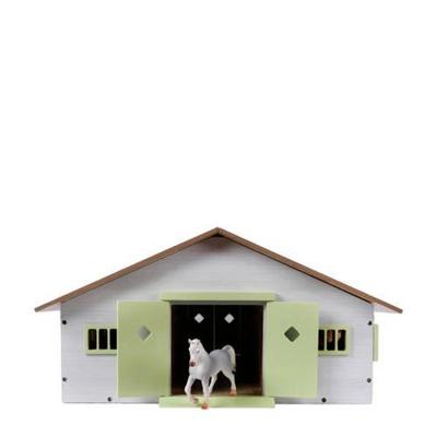 Kids Globe paardenstal met 9 boxen, 1:32