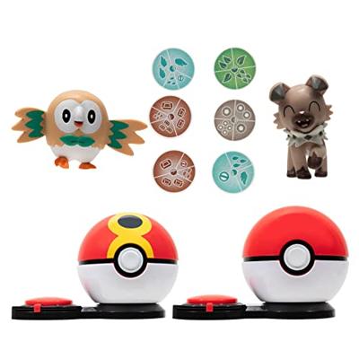 Pokemon Surprise Attack Game - Rockruff & Rowlet Pokemon Surprise Attack Game - Rockruff & Rowlet