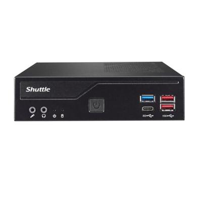 Shuttle dh670v2 mini pc barebone, lga1700, h670, ddr4, 2x hdmi, 2x dp , 2x 2.5g lan, 8x usb, 24/7