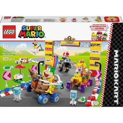 LEGO Super Mario Mario Kart: Baby Peach en Grand Prix set 72036