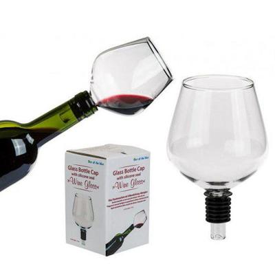 Wijnglas voor op fles