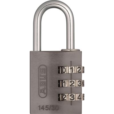 Abus cijfer hangslot 145/30 titanium
