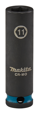 Makita Krachtdop Impact Black, 3/8 11mm lang - E-16287