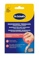 Dr. Scholl's Ingegroeide teennagel pijnverlichtende strips 10 Stuks - thumbnail