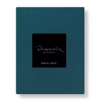 Dommelin Dommelin Split Topper Hoeslaken Uni Percal 400tc 748 Azuur 200x220/9 S90