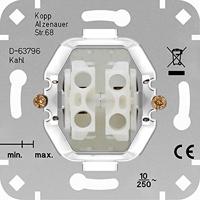 Kopp Serieschakelaar dubbele schakelaar voor het schakelen van 2 lichtpunten 503500003 - thumbnail