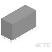 TE Connectivity RTE24012 Industrieel relais Nominale spanning: 12 V/DC 2x wisselcontact 1 stuk(s) - thumbnail