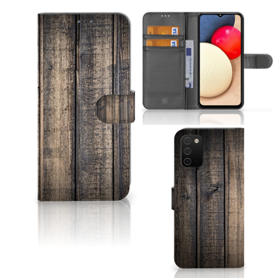 Samsung Galaxy A03s | Book Style Case | Steigerhout Samsung Galaxy A03s | Book Style Case | Steigerhout