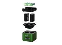 Hähnel ProCube2 - Professionele dubbellader voor Fujifilm - thumbnail