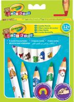 Crayola mini kids - dikke kleurpotloden, 8st. - thumbnail
