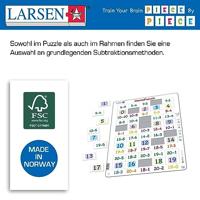 Selecta Larsen memopuzzel - aftrekken met getallen van 0-20, 40st. - thumbnail