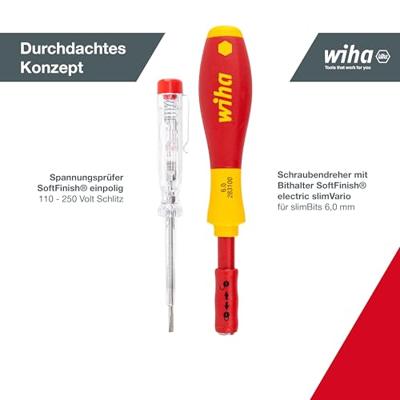 Wiha Schroevendraaierset | 17-delig | met omkeerklingen VDE geïsoleerd | 1 stuk - 36068 - 36068