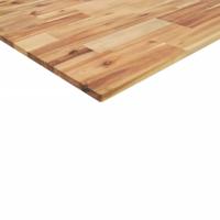 Wandschap zwevend olieafwerking 100x20x2 cm massief acaciahout - thumbnail